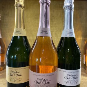Kit Espumantes: Moscatel Branco, Rosado e Branco Brut